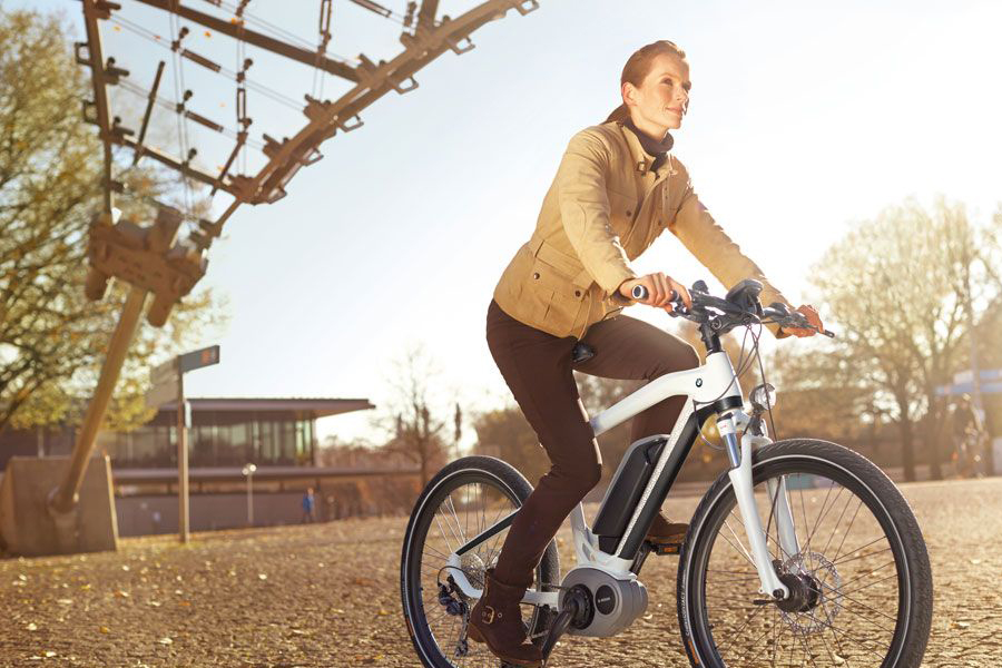 bicicleta eléctrica para hacer ejercicio