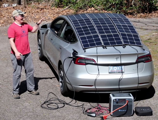 Autonomía paneles solares 